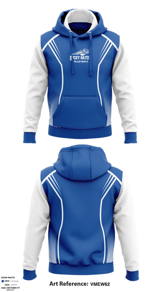 Rocky Bayou Christian School Volleyball 12240043 Hoodie - 1