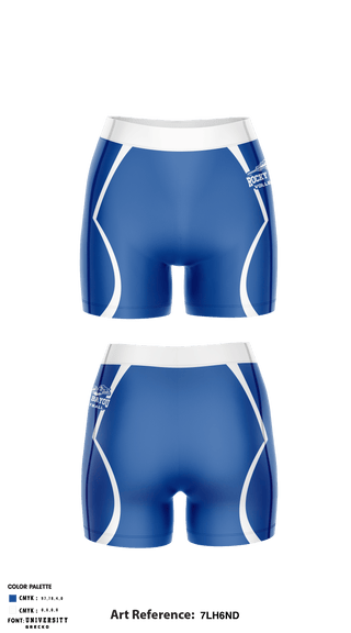 Rocky Bayou Christian School Volleyball 12240043 Women's Compression Shorts - 1