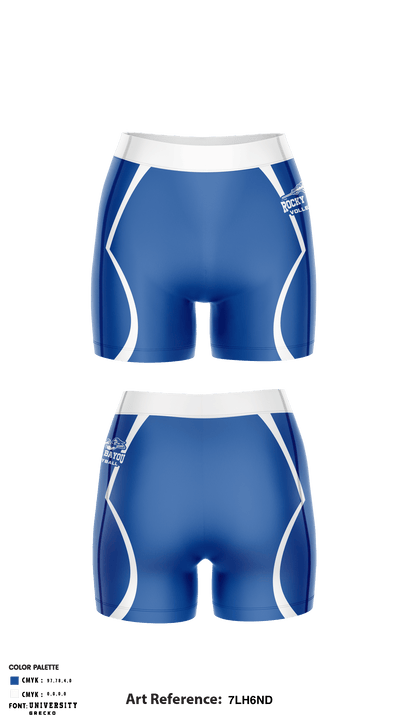 Rocky Bayou Christian School Volleyball 12240043 Women's Compression Shorts - 1