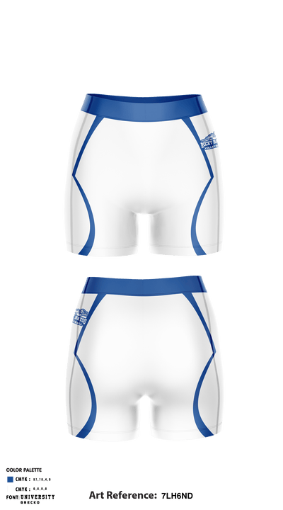 Rocky Bayou Christian School Volleyball 12240043 Women's Compression Shorts - 2