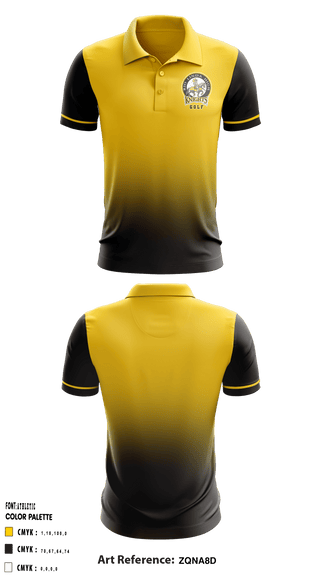 Rio Linda High School Golf 17620874 Short Sleeve Performance Polo - 1