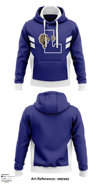 Luella High School Wrestling 48246664 Hoodie - 1