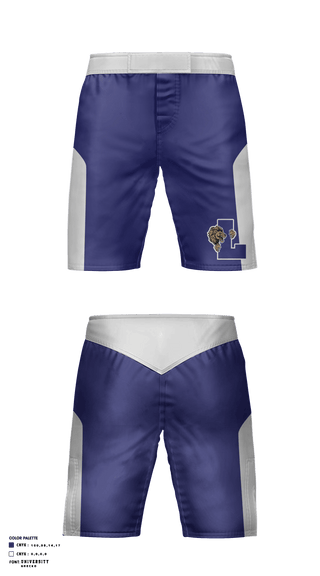 Luella High School Wrestling 48246664 Fight Shorts - 1