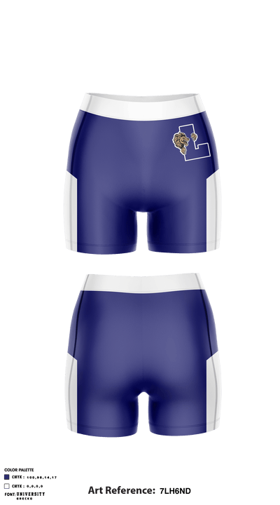 Luella High School Wrestling 48246664 Men's Compression Shorts - 1