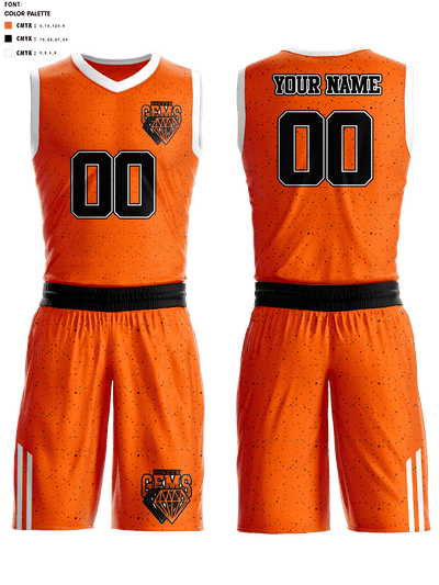 Hidden Gems 14607889 Basketball Uniform - 1