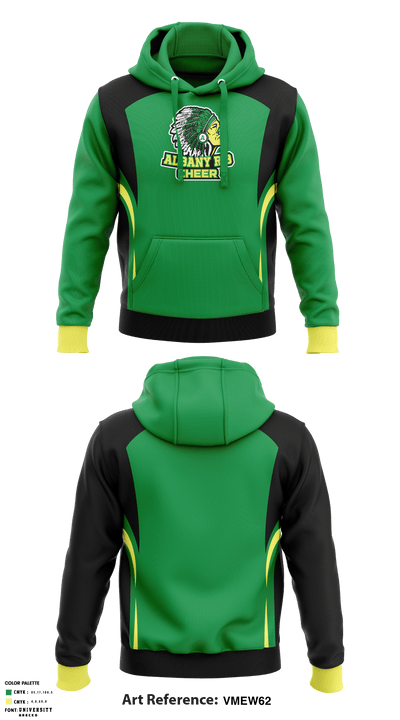 Albany R-3 School Cheer 1481341 Hoodie - 1