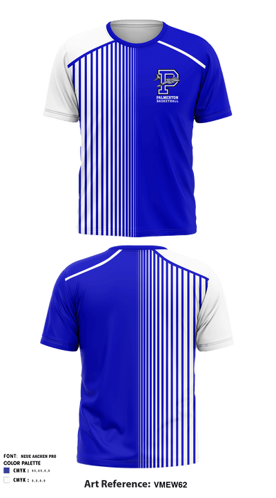 Palmerton Area High School Basketball 80184942 Short Sleeve Performance Shirt - 1