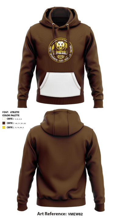 Waynedale High School Basketball 66944110 Hoodie - 2