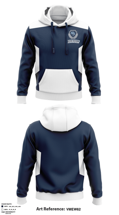 Seven Rivers Christian School Football 44685322 Hoodie - 1