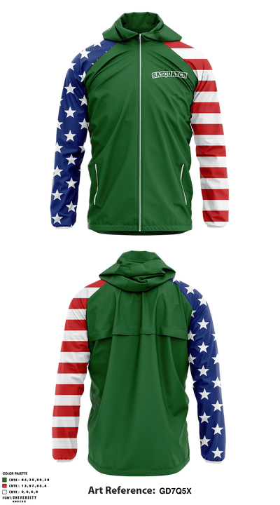 Rebels 8354115 Windbreaker - 2