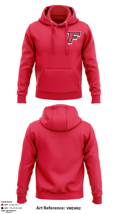 Fairfield University Volleyball 10827047 Hoodie - 2