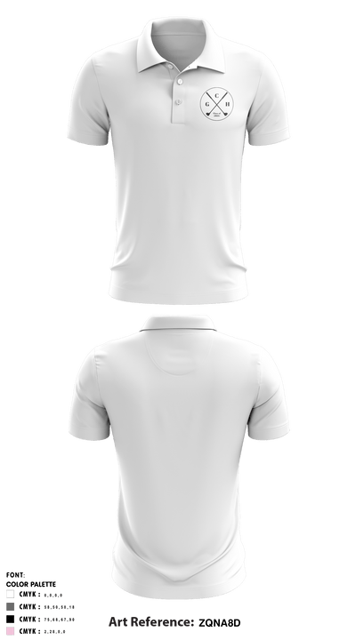 Gulf Coast Heat 98084136 Short Sleeve Performance Polo - 4