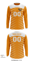 Skyline Prep High School Football 36850382 Long Sleeve Performance Shirt - 2