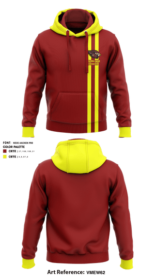 Joseph Case High School Soccer 20101021 Hoodie - 1