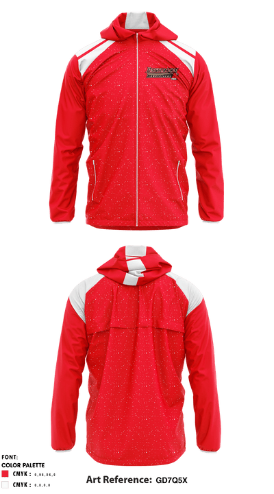 Patterson High School Track 9315007 Windbreaker - 1
