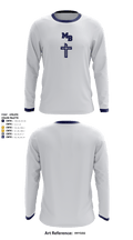 Mt Bethel Christian Academy Upper School Basketball 66174729 Long Sleeve Shooting Shirt - 3