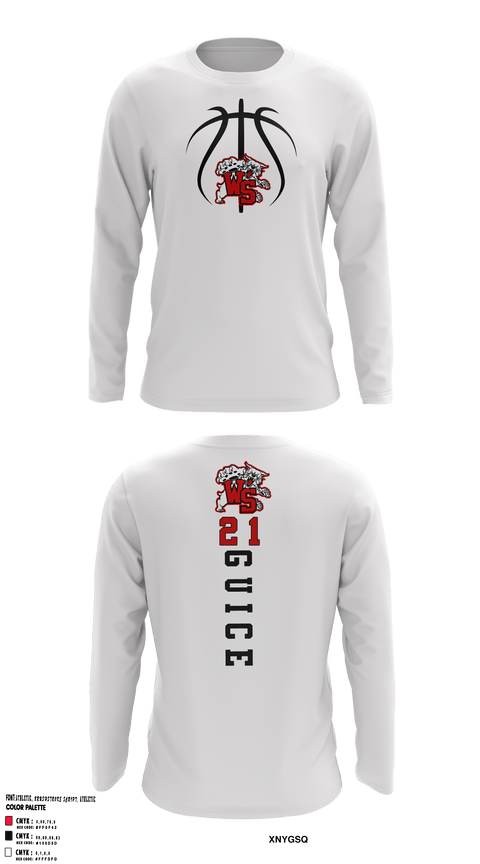 Westerville South 675348 Long Sleeve Performance Shirt - 3