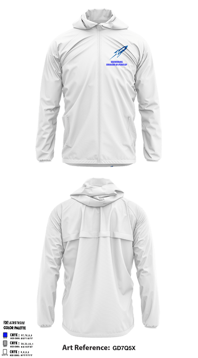 Central High School 54866943 Windbreaker - 2