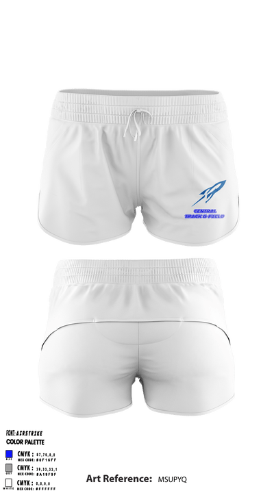 Central High School 54866943 Track Shorts - 2