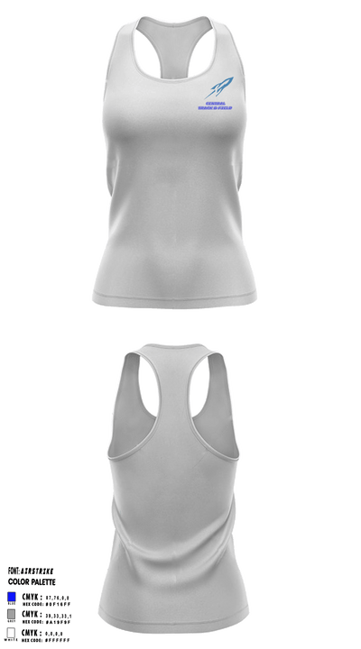 Central High School 54866943 Women's Track Singlet - 2