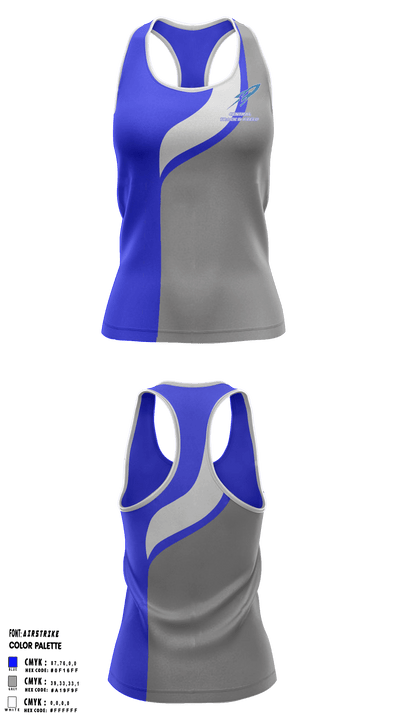 Central High School 54866943 Women's Track Singlet - 3