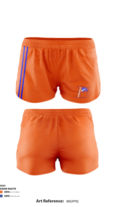 Bloomfield High School 25832880 Women's Shorts - 1