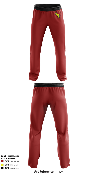 Hampton Cove Middle School 33906534 Sweatpants - 2