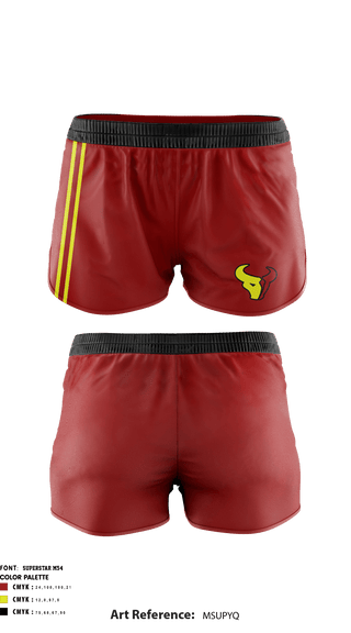Hampton Cove Middle School 33906534 Women's Shorts - 2