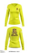 Riverdale Baptist High School 8850685 Women's Long Sleeve V-neck Shirt - 2
