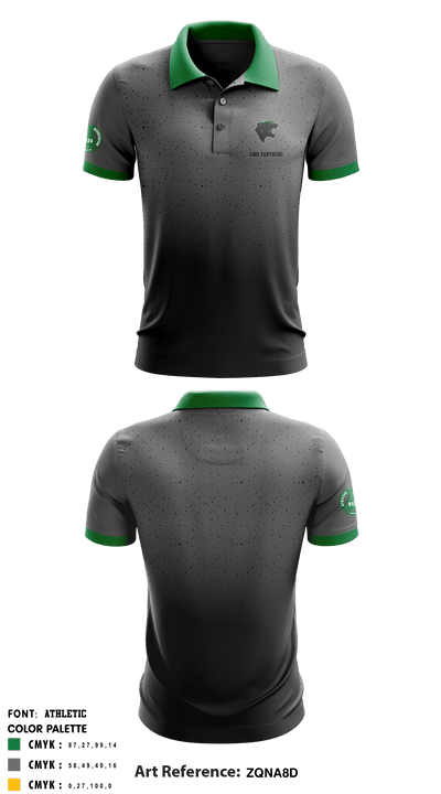 CMS Volleyball 44480738 Short Sleeve Performance Polo - 2
