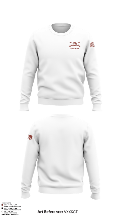 1-221 CAV 56544201 Crew Neck Sweatshirt - 3
