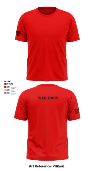 War Dogs 65326568 Short Sleeve Performance Shirt - 1
