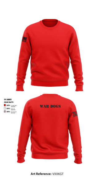 War Dogs 65326568 Crew Neck Sweatshirt - 1