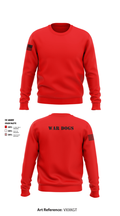 War Dogs 65326568 Crew Neck Sweatshirt - 1