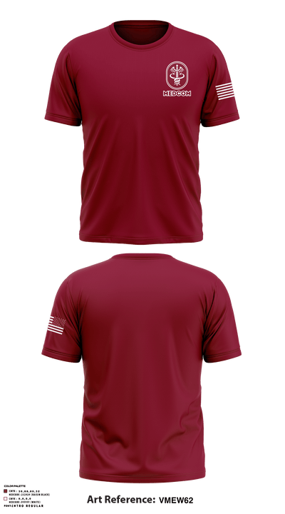 Medcom 51626865 Short Sleeve Performance Shirt - 1