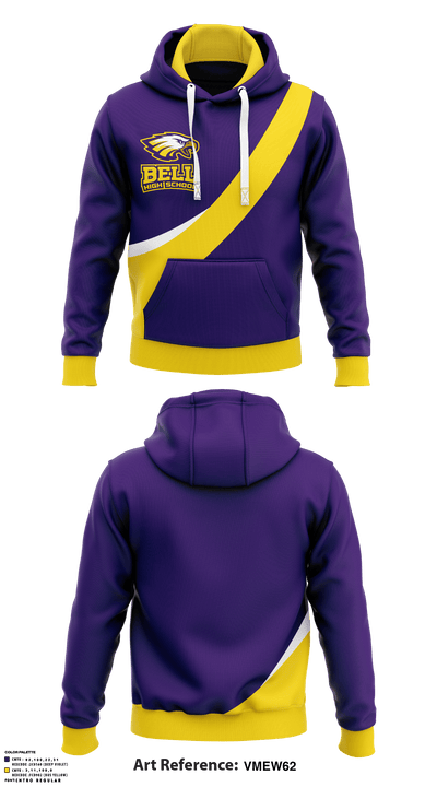 Bell High School 2370416 Hoodie - 1