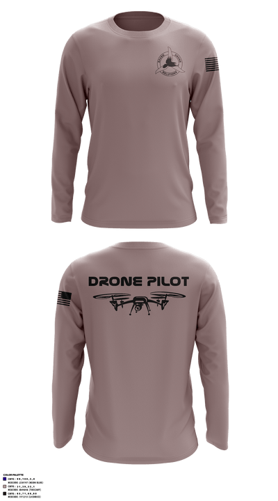 Raven Drone Solutions 1320053 Long Sleeve Performance Shirt - 2