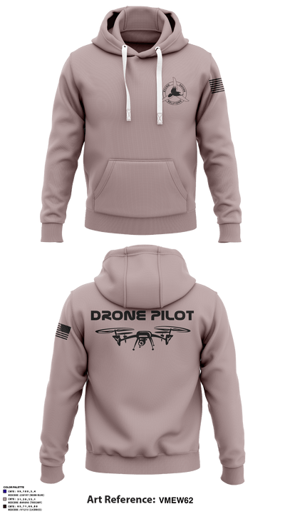 Raven Drone Solutions 1320053 Hoodie - 2