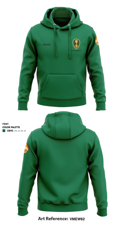 415th MP DET 84570545 Hoodie - 1
