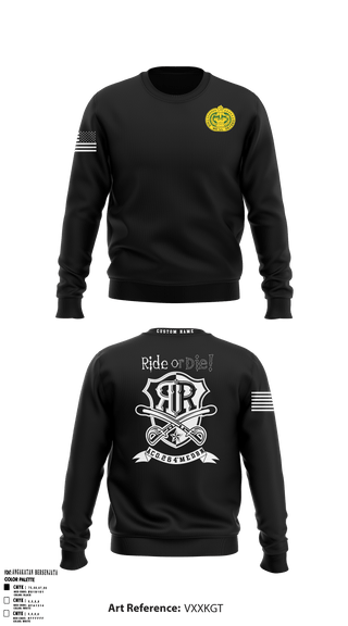 A Co 264th MED BN 95225036 Crew Neck Sweatshirt - 1