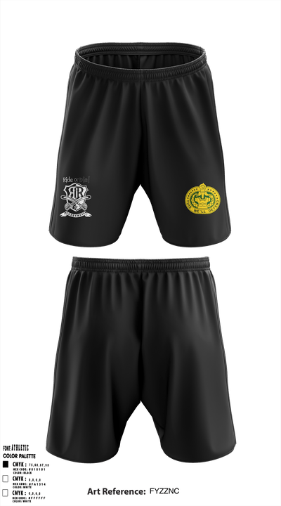 A Co 264th MED BN 95225036 Athletic Shorts With Pockets - 1