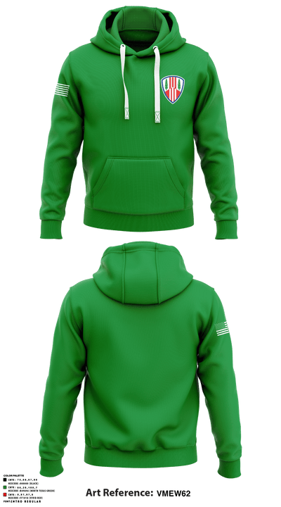 104th MP BN HHD 71367291 Hoodie - 2