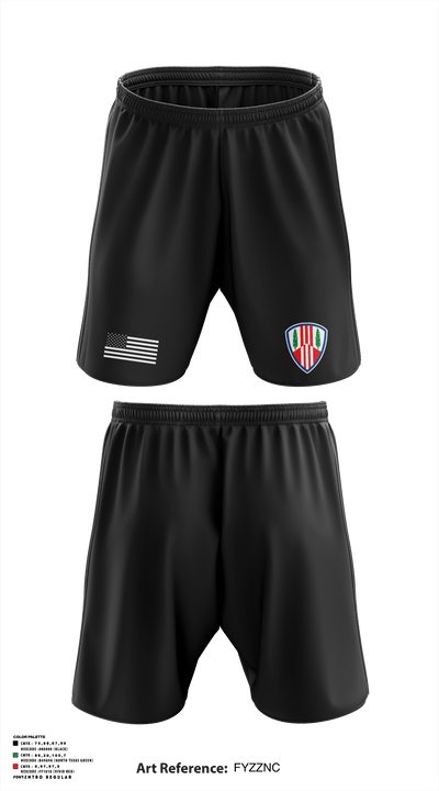 104th MP BN HHD 71367291 Athletic Shorts With Pockets - 1