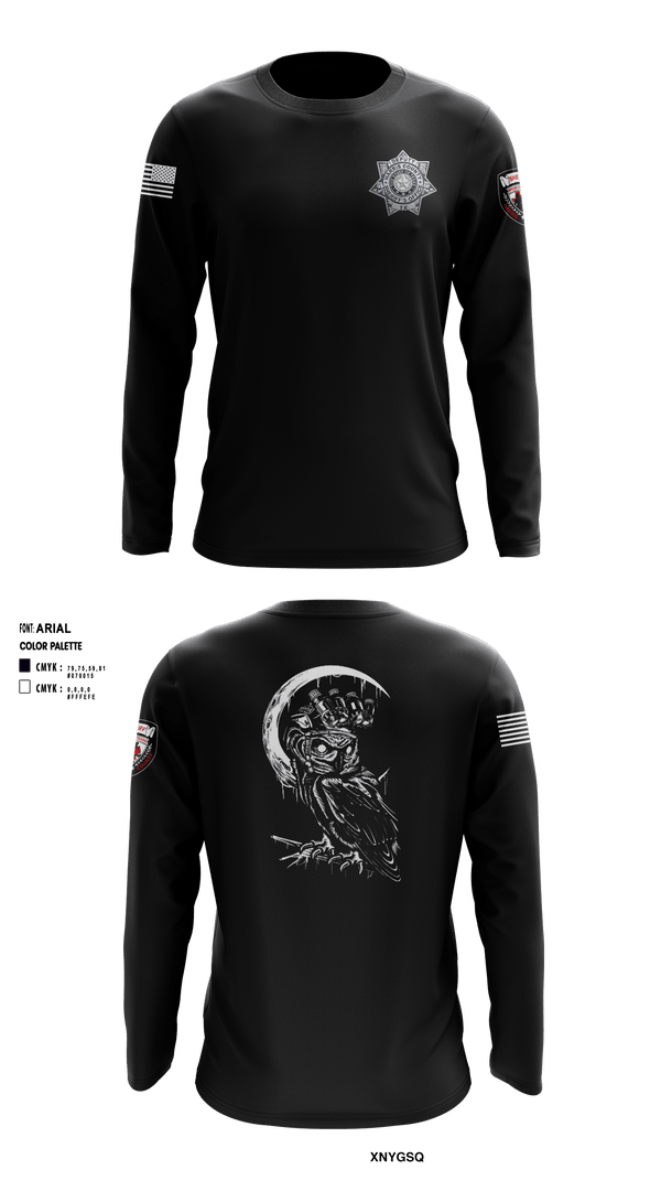 HCSO 41328948 Long Sleeve Performance Shirt - 1