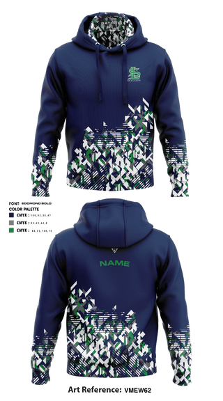 Standley Lake HS Girls Soccer 23167606 Tech Fleece Hoodie - 1