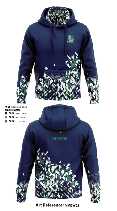 Standley Lake HS Girls Soccer 23167606 Tech Fleece Hoodie - 1