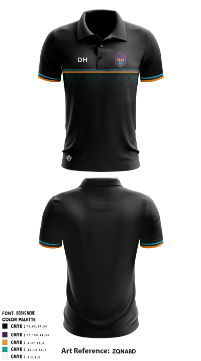 Peak 11 86913659 Short Sleeve Performance Polo - 1