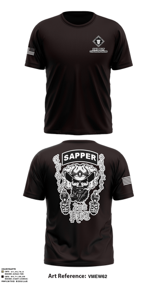 2nd PLT Chainsmokers 3207502 Short Sleeve Performance Shirt - 3