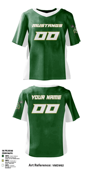 Mustangs 28082004 Mens Lacrosse Jersey - 4