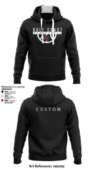 Gulf Coast Heat Basketball 74012011 Hoodie - 3